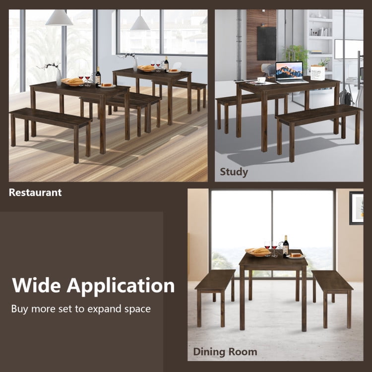 Finihen Dining Set, Dining Table Set, 3 Pieces Modern Studio Collection Table, for Home, Restaurant, Coffee Finihen Dining Set, Dining Table Set, 3 Pieces Modern Studio Collection Table, for Home, Restaurant, Coffee