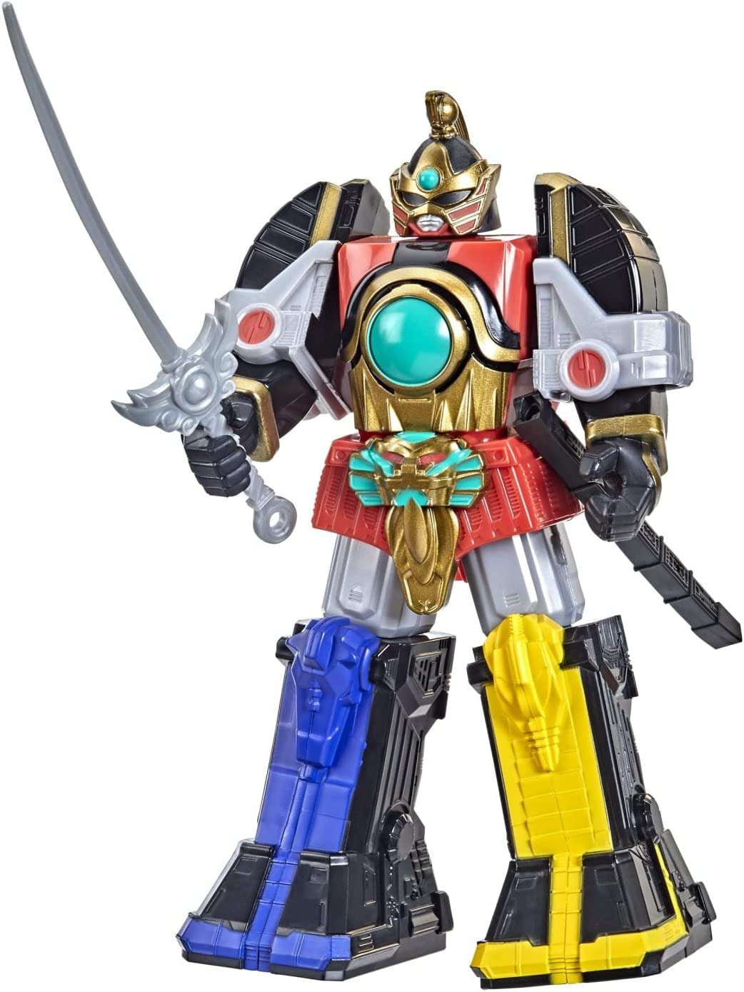 Power Rangers: Mighty Morphin Thunder Megazord Toy Action Figure for Boys and Girls Ages 4 5 6 7 8 and Up (7”)