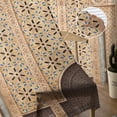 thumbnail image 5 of Yellow Wall Gate Morocco Sheer Curtain for Bedroom Tulle Voile Curtain for Kitchen Living Room r Window Treatment, 5 of 6