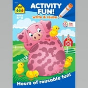 School Zone Activity Fun! Write & Reuse Workbook