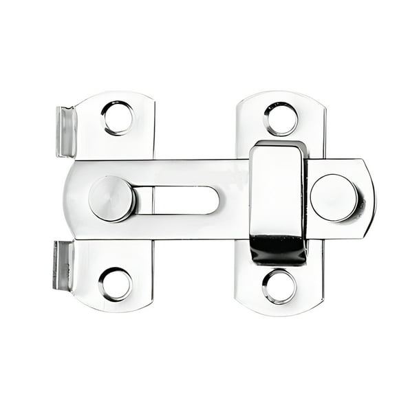 SDNall Sliding Door Lock, Sliding Barn Door, Door Lock Security, Stainless Steel Deadbolt Locks Move Household Utility Products 180 Degree Barn Sliding Door Lock