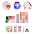 thumbnail image 3 of simhoa Blow Bubbles Double Sided Tape with s Sequins DIY Crafts Waterproof Creative Transparent Color Handmade Ball Educational Toy for Adults , 47PCS without Tape, 3meters, 3 of 5