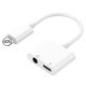 thumbnail image 4 of Adaptador Divisor 2 En 1 Para Iphone 7, Conector De Auriculares De 3,5Mm, Adaptador De Audio Aux, Convertidor De Cable Para Auriculares, Carga De Llamadas De Música Sweethay EL011685-00, 4 of 5