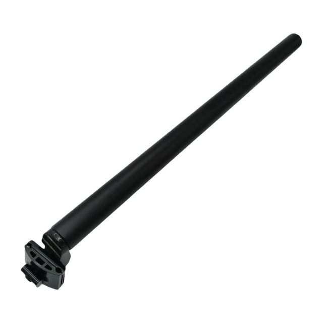 Post de asiento para bicicletas para bicicleta de montaña en bicicleta para reemplazo de 339 mm de diámetro aleación de aluminio práctico extendido de Negro
