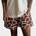 thumbnail image 2 of XINPING Men Plus Size Shorts Slim Fit Palm Tree Print Quick Dry Spring Break Swim Trunks with Pockets Upf 50+ Sun Protection Fishing Shorts for Men, 2 of 5