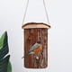 thumbnail image 1 of Casa de pájaros de madera para jardín, artesanías de bricolaje, nido de pájaro colgante creativo, jaula para pájaros para 135x135x22cm Sharpla casas de aves, 1 of 8