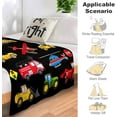 thumbnail image 6 of Cute Construction Truck Blanket Throw Excavator Car Blankets for Kids Toddler Boys Adults Gifts Bedding Decor Bed Bedroom 50"X40", 6 of 6
