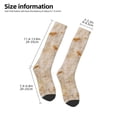 thumbnail image 2 of Pofeuu Tortilla Print Stockings, Adult Running Hiking Socks for Youth and Adult, 2 of 6