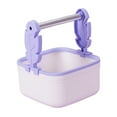 thumbnail image 3 of BELOVING Desktop Bird Training Stand Portable, Easy to Clean, Parrot Game Stand Tabletop Bird Perch for Parakeets, Cockatiels, Parrots Purple, 3 of 8
