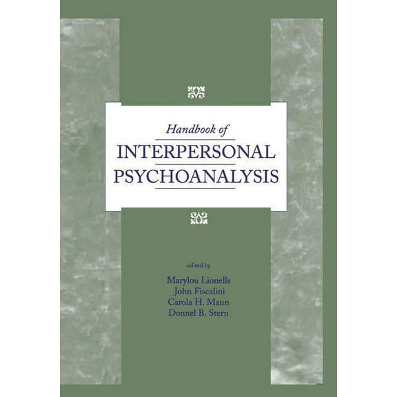 Handbook of Interpersonal Psychoanalysis, (Paperback)