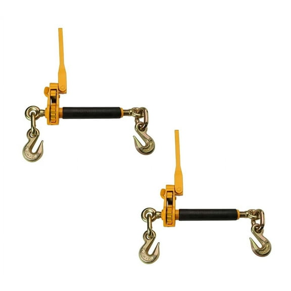 Peerless QuikBinder H5125-0858 Ratchet Load Binder Tow Chain 3/8-1/2 - 2 Pack