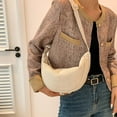 thumbnail image 4 of Crossbody Crescent Bags for Women Trendy Corduroy Under the Arm Shoulder Bag Travel Hobo Bag Purses, 4 of 6