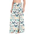 thumbnail image 2 of Women Sarong Wraps Butterfly Leaves Swimsuit Beach Pareo Bikini Coverups Skirt L, 2 of 7