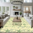 thumbnail image 3 of Yellow Green Coastal Area Rugs 8'x10', Washable Small Throw Rugs for Living Room Patio, Starfish Nautical Ocean Sea Wooden Indoor Outdoor Rug Non-Slip Low Pile Carpet Runner Reversible Floor Mats, 3 of 8