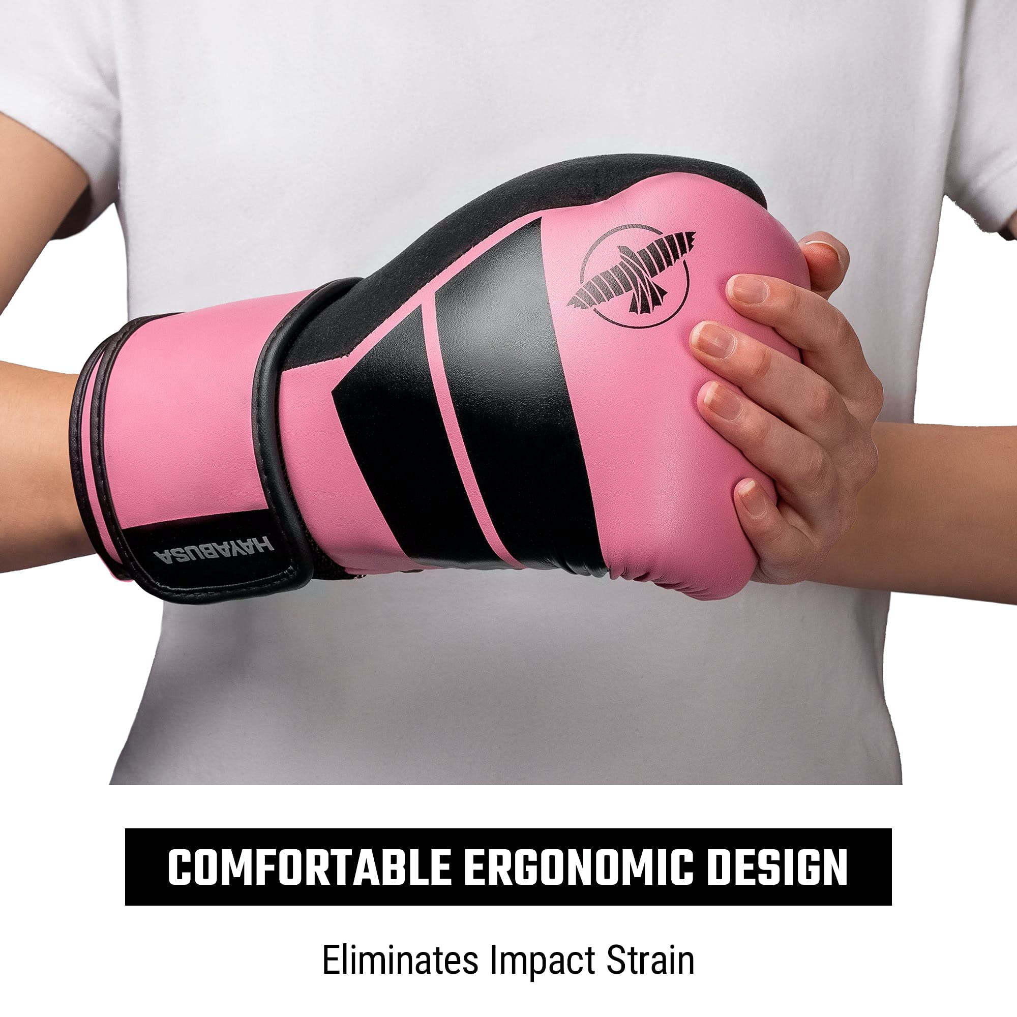 Hayabusa S4 Kids Boxing Gloves for Boys and Girls - Pink, 6 oz