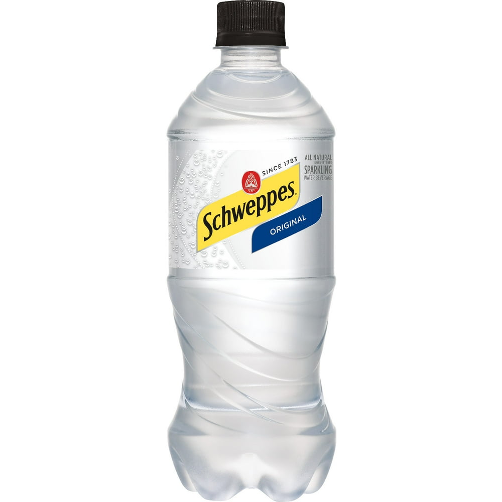 Schweppes Original Sparkling Water Beverage, 20 fl oz bottle Walmart