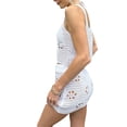 thumbnail image 3 of Lucakuins, conjuntos de verano de 2 piezas para mujer, camisetas sin mangas de punto recortadas de ganchillo y minifalda elástica, ropa de calle estética, ropa de playa Lucakuins moda, 3 of 6