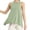 Army Green, variant on Women's Tanks & for Daily Wear Sports and Yoga Round Neck Sleeveless Hollow Back Design for Comfort and Style Belly Tops for Women Business Casual Top Shirt with Strings