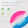 thumbnail image 3 of Gorro de baño de silicona, 1 paquete, duradero, cómodo, elastomérico, para adultos, para mujeres, hombres, cabello corto, cabello largo, 3 of 8