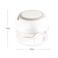 thumbnail image 7 of Cheers.US Food Chopper, Hand-Powered Portable Food Processor, Manual Vegetable Slicer and Dicer, Pull Chop Mechanism Cutter for Garlic, Onion, Vegetable, Salad, Pepper, 7 of 7