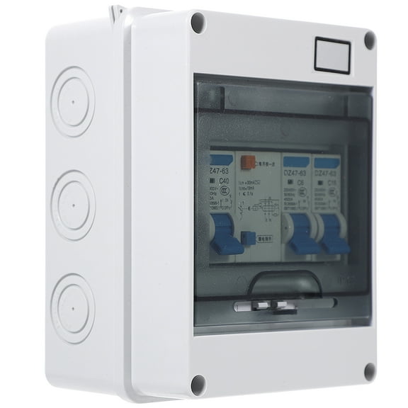 TOYMYTOY Electrical Breaker Panel Home Breaker White 1 Set