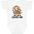thumbnail image 3 of Inktastic My Lola Loves Me Boys or Girls Baby Bodysuit, 3 of 5