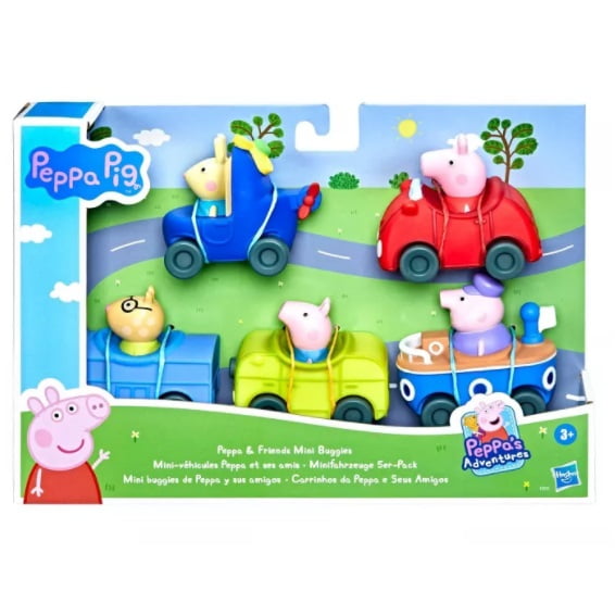Peppa Pig Lights & Sounds Family Fun Car Set Children’s Toddler’s Toy New in Box 