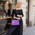 thumbnail image 5 of FORMRS Women Crossbody Purse with Chain Strap Vegan Leather Shoulder Handbag, Pixel Love, 5 of 7