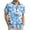 Multicolor, variant on Sakmal Button Down Hawaiian Shirts for Men Casual Short Sleeve Tshirts Floral Tropical Shirts for Men L