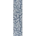 thumbnail image 3 of JONATHAN Y SANTA MONICA 2 x 10 Runner Rug, Nevis Palm Frond - Navy/Ivory, SMB119B-210, 3 of 11