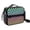 Rainbow Checkered Pattern, variant on Rainbow Checkered Pattern Insulated Lunch Bag with Shoulder Strap and Bottle Holder,Bento School Lunch Bag Box,11x9.5x3.5 Inches