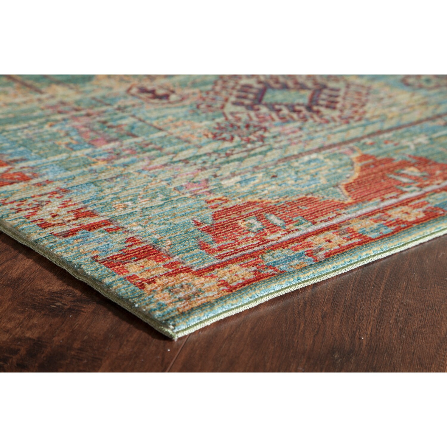 Rugs America Westford Multi Polyester Power-loomed Rug (5' x 8') - 5' x 8'