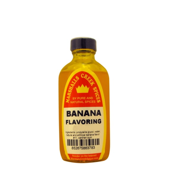 Marshalls Creek Spices BANANA FLAVORING  4 oz