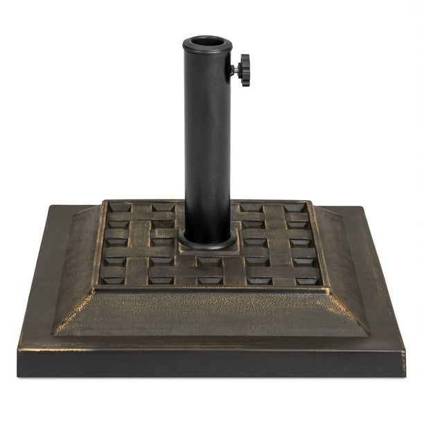 Best Choice Products Outdoor Patio Heavy Duty Steel Square Umbrella