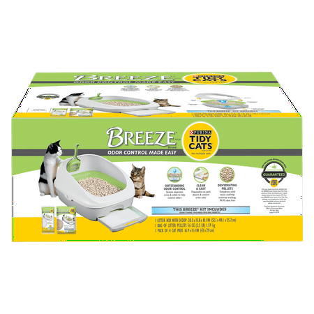 - Purina Tidy Cats BREEZE Cat Litter System Starter Kit