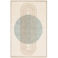 thumbnail image 2 of Safavieh Rodeo Drive Lorin Abstract Area Rug, Ivory/Blue, 6' x 6' Square, 2 of 10
