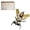 Little Fly, variant on 3D Metal Insect Puzzles Mechanical Little Bee Model Kit, 100PCS Steampunk DIY Assembly, Mini Home Desk Decor Gift for Family and Friend