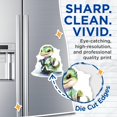 thumbnail image 2 of (2 Pack) Cute Reptile Magnets - Kawaii Alligator Decor - Floral Kimono Lizard Art - 5" On Longest Side - Premium Magnet - for Cars, Refrigerators, Toolboxes, Lockers - Made in USA - MAG16864, 2 of 7