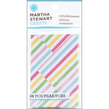 Martha Stewart Modern Festive Envelopes 24/PkgStriped