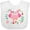 AA-White, variant on Inktastic Owl Gifts For Girls Girls Baby Bib