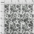 thumbnail image 1 of oneOone Polyester Lycra Fabric Leaves & Floral Ikat Decor Fabric Printed BTY 56 Inch Wide, 1 of 4
