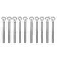 thumbnail image 2 of Tornillos de ojo, 10 piezas Pernos de ojo 304 Tornillos de ojo Ganchos de ojo Valor inmejorable, 2 of 8