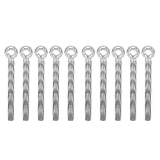 Herramientas de hardware, 10 piezas Pernos de argolla 304 Pernos de argolla Tornillos de argolla Respuesta rápida NikouMX herramienta
