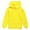 Yellow, variant on Grblisyd Girl's Cute Hoodies for Girls Kids 10-12 Hoodie Youth Long Sleeve Y2K Tween Tops Cute Sweatshirts for Teen Girls Drawstring Pullover Kids Clothes Black 140