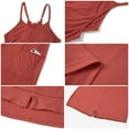 thumbnail image 6 of UVN Summer Dresses for Women Sleeveless Casual Shorts Jumpsuits Spaghetti Straps Romper Sundress with Pockets, 6 of 9