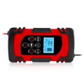 thumbnail image 3 of Cargador De Batería Para Automóvil 12V / 8A 24V / 4A Cargador / Mantenedor De Batería Inteligente Automático Con Pantalla Lcd Paquete De Cargador De Reparación De Pulso Para Automóvil Motocicleta Suv Guardurnaity VI006756-00, 3 of 7
