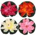 thumbnail image 1 of unbranded 4Ud Plantas Artificiales Flotantes Para De Jardín Piscina, 1 of 6
