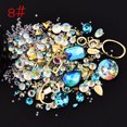 thumbnail image 2 of CEHVOM Fashion Nail Art Rhinestones Glitter Diamonds Tips Mixed 3D Tips DIY Decoration, 2 of 4