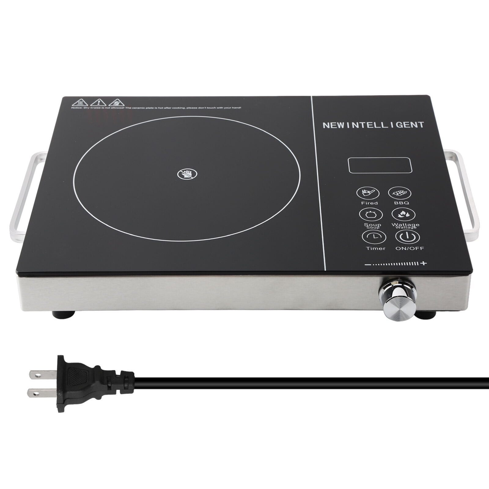 Free Shipping 3500W Hot Plate Electric Ceramic Stove Infrared Induction Cooker Home Cooktop Cooking Furnace US 110V Walmart
