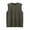 Army Green, variant on Men's Summer Retro Loose Vest, Polyester, Plus Size Available, Suitable for Leisure & Fitness